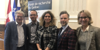 Nathalie de Marcellis-Warin invited by Quebec Chief Scientist Rémi Quirion and the Fonds de recherche du Québec to participate in a workshop on the utility of evidence-based knowledge in municipal policy