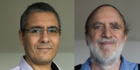 Brahim Boudarbat and François Vaillancourt, members of the Scientific Orientation Committee of the 