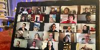 Yoshua Bengio and Valentine Goddard talk with the 2020 Cohort of Avant-Garde@CIRANO